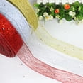 thumbnail image 5 of Christmas Tree Ribbon Mesh Glitter Ribbons Decoration Gift for Home Xtmas Tree Party Packaging DIY, 5 of 5