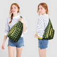 thumbnail image 4 of Abstract Art Sling Backpack - Modern Gallery Style Print Crossbody Bag, Fashionable for Work & School, 4 of 4