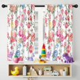 thumbnail image 5 of Blackout Kids Curtains,Pioneer Flower Floral Print Pattern Childrens Insulated Curtains Set Of 2,Bedroom Essentials,Toddler Room Decor 42"x54", 5 of 5