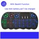 thumbnail image 2 of Mini Teclado Inalámbrico Retroiluminado Touchpad Para Computadora Portátil Tv Box Pc 2.4G Yuarrent EL009417-00, 2 of 6