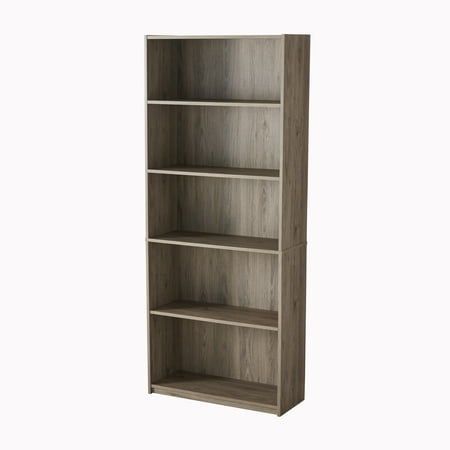 mainstays bookcase shelf oak standard rustic dialog displays option button additional opens zoom walmart