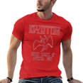 thumbnail image 5 of Vintage 1970s Rock Tour Graphic T-Shirt, Retro Concert Inspired Cotton Tee for Music Fans Red-style 5XL, 5 of 7