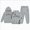 Z36-Grey, variant on Toddler Outfits For Girls Sets Boys Long Sleeve Solid Warm Hoodie Pullover Tops Pants Kids Sweat Suit 6-12 Months 12-24 Months 2T 3T 4T 5T 6T 7T Gift Set 3-4 Years