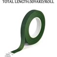 thumbnail image 2 of Paquete de 3 cintas verdes floristería de 1/2 pulgada por 30 m (verde oscuro), 2 of 5