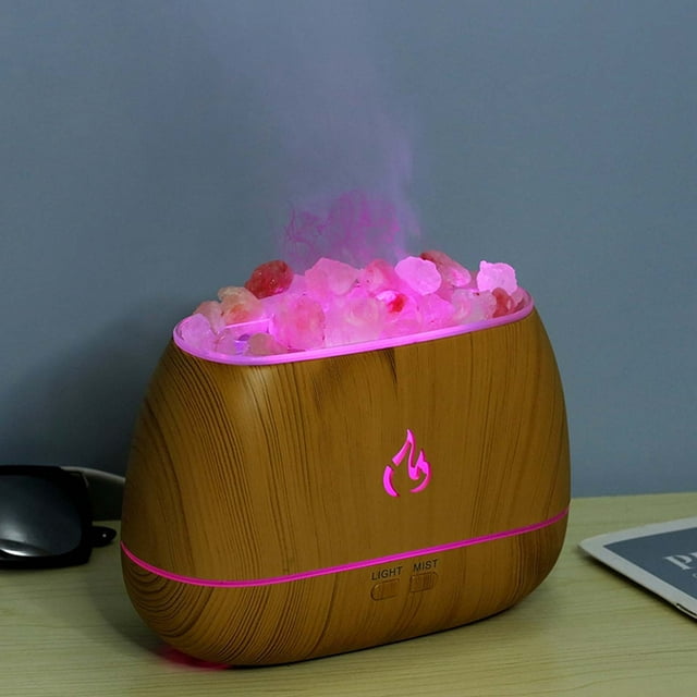 Machine d'Aromathérapie à Flamme Simulée Sept Couleurs, Humidificateurs de Décoration Intérieure pour Chambre jusqu'à 65 % de Réduction!