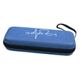 thumbnail image 3 of Estuche de transporte para estetoscopio, caja de almacenamiento, bolsa de EVA ligera y portátil con interior Azul oscuro, 3 of 9