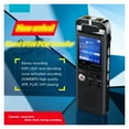 thumbnail image 3 of D100 Professional Dictaphone Voice-Activated Mini Digital Sound Recorder Pen 16GB PCM Recording ,Portable, 3 of 6