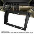thumbnail image 3 of Black Car Radio Fascia Panel for 3 2003-2009, 9 Inch 2 Din Car Stereo Radio Fascia, Navigation Radio Bezel Dash Panel Face Plate Audio Panel Frame, 3 of 7