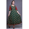 thumbnail image 2 of Bimba Robe Décontractée AnarkaliKurtiMaxi Imprimée IndianKurtisFor Women, 2 of 6