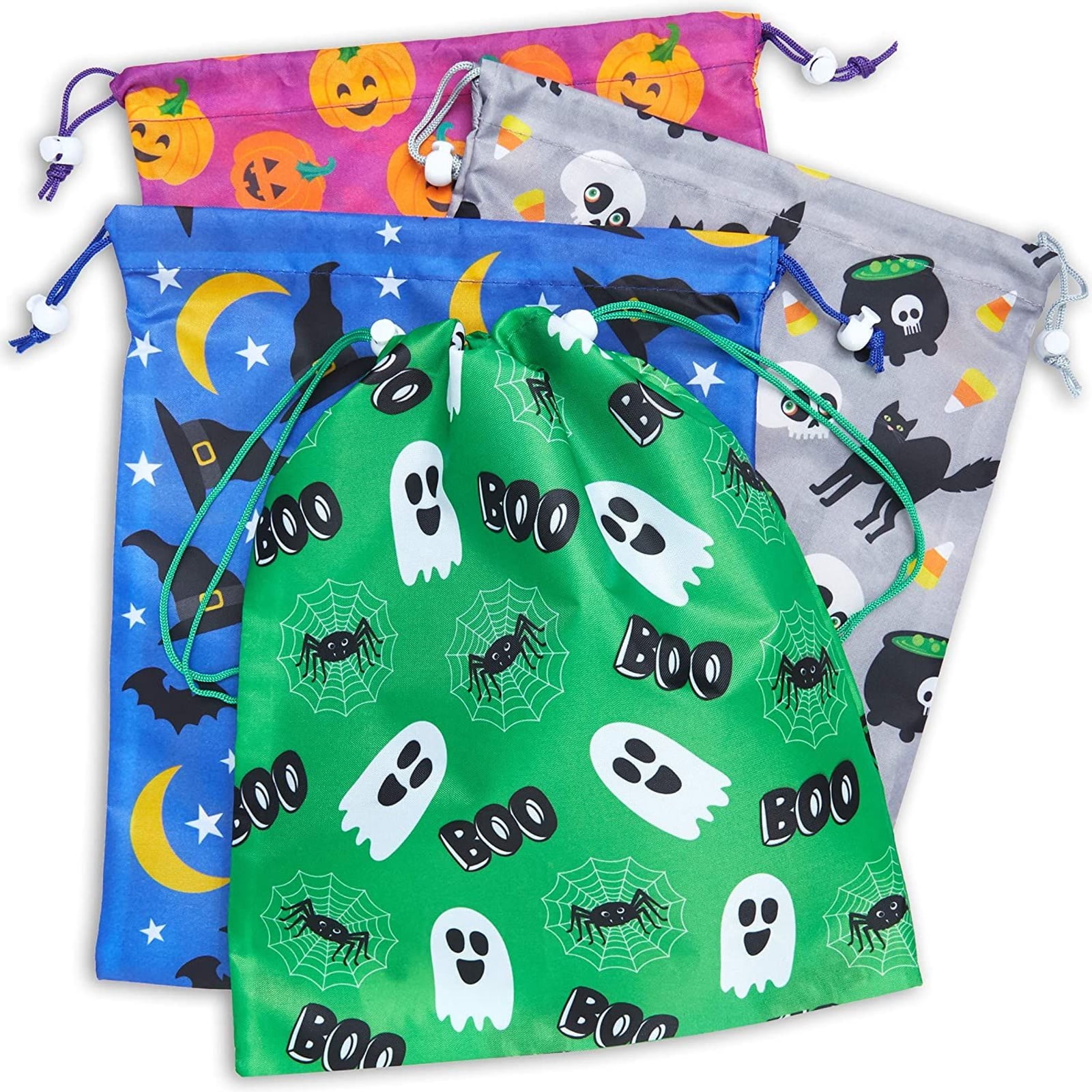 Halloween Drawstring Bags Party Favour Cookies Sweet Candy Gift Stocking Packing 