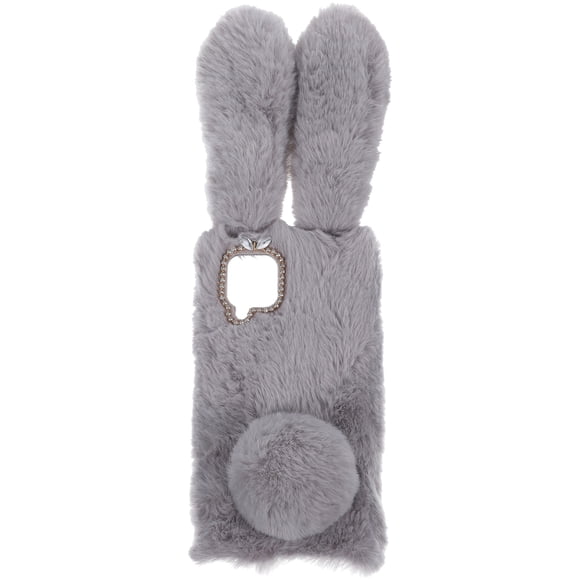 KAKOWELY Funda para teléfono móvil con orejas adorables y esponjosas, compatible con A12/M12/F12