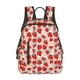 thumbnail image 1 of Disketp Red Strawberry Mochila Ligera e Impermeable, Mochila de Día Resistente para Viajes, Senderismo y Uso Diario para Hombre y Mujer, 1 of 7