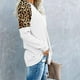 thumbnail image 4 of Camiseta de manga larga con cuello redondo y estampado de leopardo para mujer Fridja  ghj987+1446, 4 of 9