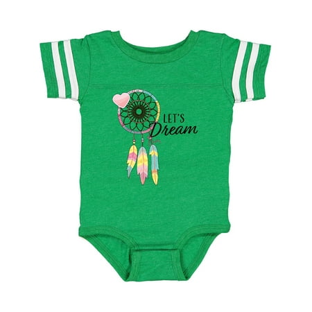 

Inktastic Lets Dream with Boho Dreamcatcher Gift Baby Boy or Baby Girl Bodysuit
