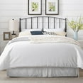 thumbnail image 3 of Crosley Furniture Whitney Full Queen Metal Spindle Headboard in Black, 3 of 5