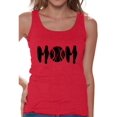 thumbnail image 1 of Awkward Styles Women's Tennis MOM Graphic Tank Tops Black Sport Mom's Gift Mother's Day, 1 of 4