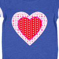thumbnail image 4 of Inktastic Valentine Red Heart with Dots Boys or Girls Baby Bodysuit, 4 of 5