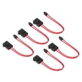 thumbnail image 4 of Extension de Fil Robuste, 16AWG 5 Pcs Support de Fusible de Voiture Professionnel Mini Pointe Connecteur pour Test ACL L 29.2mm, ACT m 19.1mm, ACK S 10.9mm, Angle Plat ACD 10.9mm, Pieds Longs ACM 9.1mm, 4 of 8
