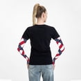 thumbnail image 5 of Cooling Arm Sleeves With Thumb Hole North Carolina Flag Breathable Moisture-Wicking Arm Sleeves For Women Men, 5 of 6