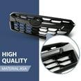 thumbnail image 4 of Black Front Bumper Grille Assembly Carbon Fiber Fit for Subaru Crosstrek 2018-2020, 4 of 10