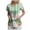 Light Green, variant on Easter Scrubs Tops for Women Bunny Rabbit Graphic Side Slit Nursing Uniforms V Neck Short Sleeve Nurse with Pockets (Gold, XXL)