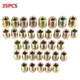 thumbnail image 3 of 35x Brake Line Fitting Nuts Kit For-Inverted Flares On 3/16 & 1/4 Tube Tubing, 3 of 3