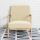 thumbnail image 5 of Funda para silla con brazo de madera, funda elástica para silla, Protector impermeable, fácil de instalar, diseño Simple, amplio uso, accesorios de , beige perfecl Cubierta de asiento, 5 of 8