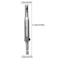 thumbnail image 3 of 8 brocas para centrar bisagras, brocas para puertas y ventanas, y 1 llave inglesa., 3 of 8