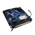 thumbnail image 2 of HELLHERO Book Cover Sleeve Pouch Reusable with Handle Polyester Protector Wrap Bag for Teachers Bible or Book Book Protection 11.4 Inch X 8.66 Inch, 2 of 8