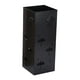 thumbnail image 2 of Organizador de paraguas de metal, soporte para bastones y entrada. negro, 2 of 9