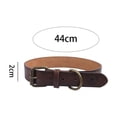 thumbnail image 2 of Collar de cuero para perros, ajustable, duradero y resistente., 2 of 5