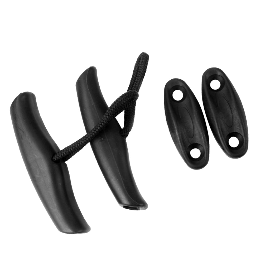 MagiDeal Kayak Knee Brace Boat Handle with Rope 2 Pieces Universal