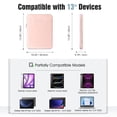thumbnail image 2 of Funda para tablet TimoVo para iPad Air 13 M3 2025/Pro 13/12,9 rosa, 2 of 8