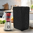 thumbnail image 1 of Blender Protector Cover, Black Foldable Thin and Soft Quilted Fabric Blender Dust Cover  for Kitchen, 1 of 7