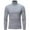 Gray, variant on Men's Thermal Long Sleeve High Neck Top Men Solid Turtleneck Casual Pullover T-shirt Bottoming Shirt