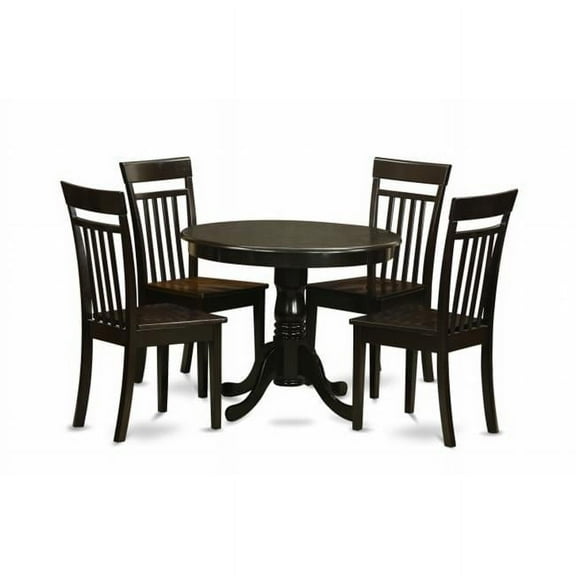5 Piece Kitchen Table Set-Kitchen Table and 4 Kitchen Dining Chairs