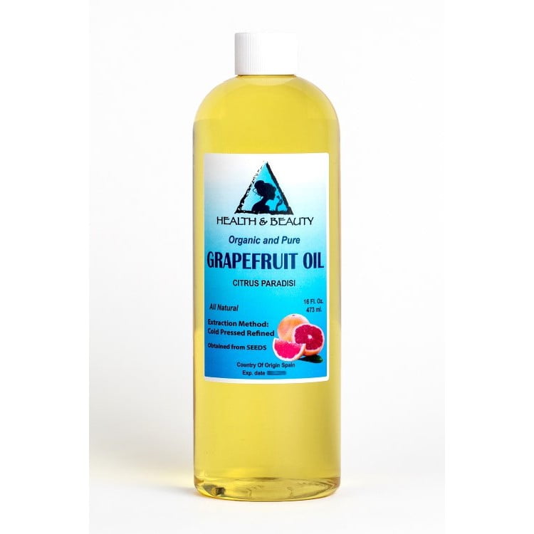 GRAPEFRUIT SEED OIL ORGANIC REFINED COLD PRESSED PREMIUM FRESH 100