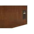 thumbnail image 4 of Mega Solutions Paradiseo Murphy Cabinet Chest Bed with Charging Station 8 Inch, Queen (Tobacco), 4 of 7