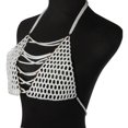 thumbnail image 2 of Cadena del cuerpo,Pearl Body Chain Bra Mujeres Niñas Ajustable,Joyas Con Cadena para el cuerpo Moda Delicado,Borlas en capas Hombro Collares Boda,Bikini Pecho Cadena Beach Show jinwen Cadena del cuerpo, 2 of 7