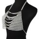thumbnail image 2 of Pearl Body Chain Bra Charms Beaded Costume Accessories para Beach Party Salvador Cadena del cuerpo, 2 of 7