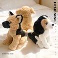 thumbnail image 6 of Gqtwoy Realistic Dog Plushie Toy Lifelike Lying Down Puppy Stuffed Animal, Super Soft Cuddly Home Decor Gift for Dog Lovers, Perfect Companion for Relaxation and Comfort, High-Quality Simulation Pet, 6 of 7