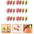 thumbnail image 4 of EeaseMX 100 piezas de paraguas de papel para cócteles, palitos de pavo real, adornos hawaianos para cupcakes, 4 of 7
