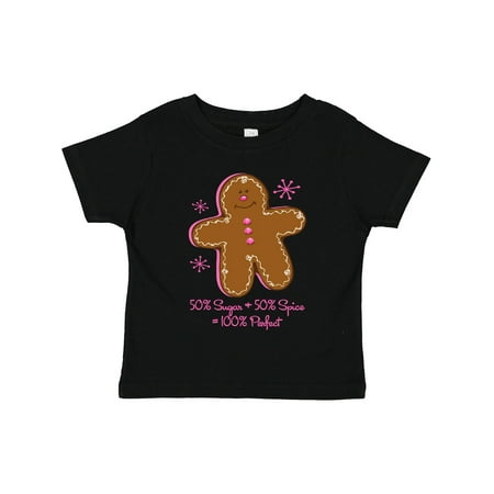 

Inktastic Sugar & Spice Gingerbread Gift Toddler Toddler Girl T-Shirt