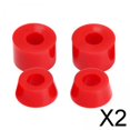 thumbnail image 1 of Colaxi 2X 4x 92A Bague de Remplacement pour Planche à Roulettes Camion Longboard Rouge, 1 of 8