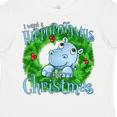 thumbnail image 4 of Inktastic I Want a Hippopotamus for Christmas Boys or Girls Toddler T-Shirt, 4 of 5