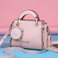 thumbnail image 3 of Bolso de hombro de color sólido, bolso de mujer de moda, bolso de mujer sencillo, bolso de mensajero de mujer que combina con todo, 3 of 6