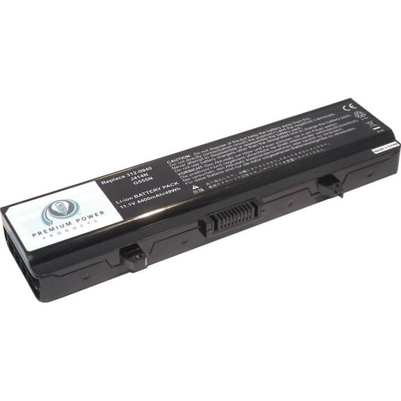 Premium Power Products Laptop Battery replaces Dell 312-0940 B-5128 F965N F972N G555N G558N H416N J399N J414N K450N K456N for Dell Inspiron 1440 1750