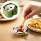 thumbnail image 1 of Los platos de salsa cerámica preparan pequeños cuencos para mojar condimentos y aperitivos en fiestas y uso diario, 1 of 9