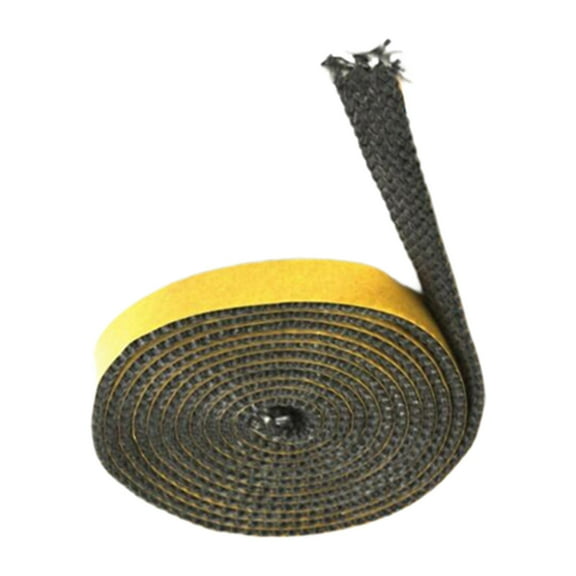 Stoves Gasket Flat Stoves Rope Multipurpose Professional Sturdy Replace Gasket Cord for Door Stoves Window Fireplace Oven 3mmx12mmx3m