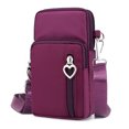 thumbnail image 6 of SPRING PARK Women Oxford Cloth Lightweight Mini Crossbody Pouch Phone Bag Shoulder Pouch, 6 of 7